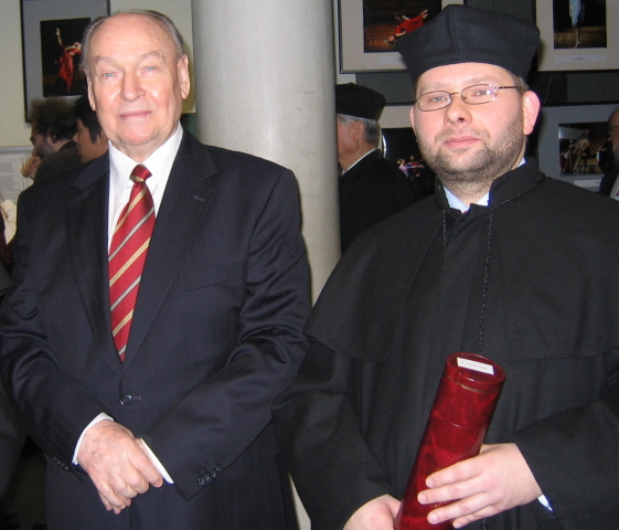 with Professor Marian Borkowski